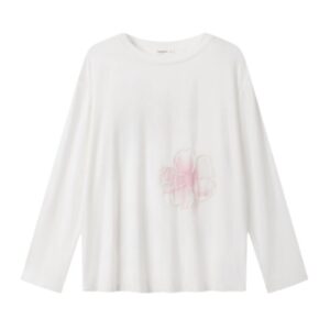 Casual Minimal Design Long Sleeves Top